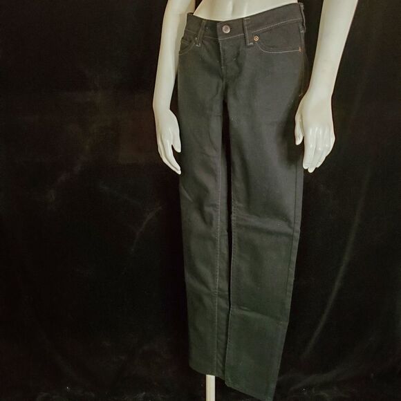 Levi's Demi Curve Low Rise Skinny Black Jeans (1/25) - Picture 2 of 6